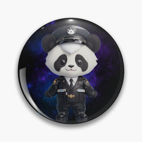 Item preview, panda pilot occupation designed and sold by WD89design.