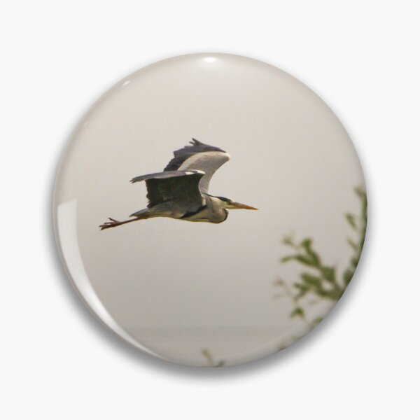 Item preview, Grey Heron in Flight designed and sold by StelleryART.