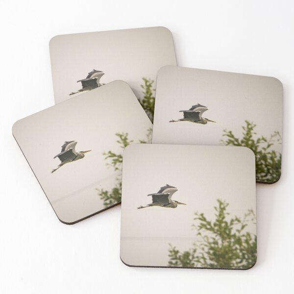 Item preview, Grey Heron in Flight designed and sold by StelleryART.