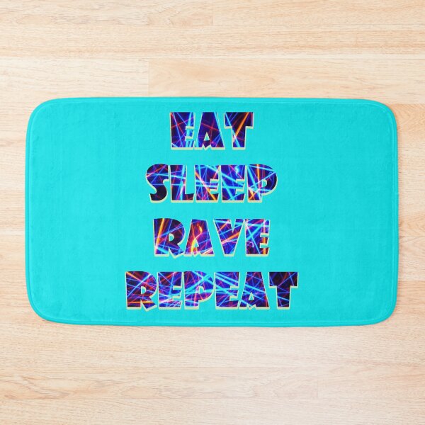 Item preview, Eat Sleep Rave Repeat T-Shirt... designed and sold by AbbeyCone22.