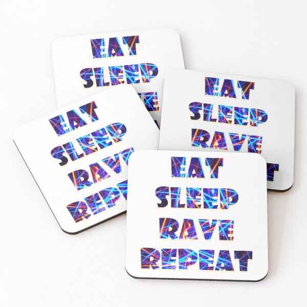 Item preview, Eat Sleep Rave Repeat T-Shirt... designed and sold by AbbeyCone22.