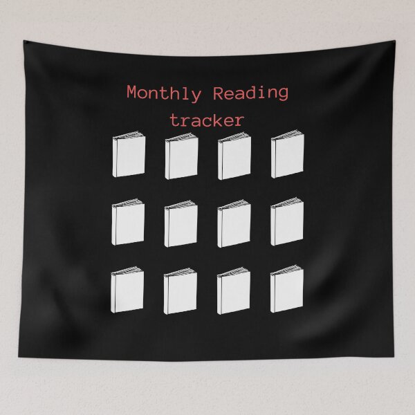 Item preview, Monthly reading tracker designed and sold by Mateusz Majcherek.