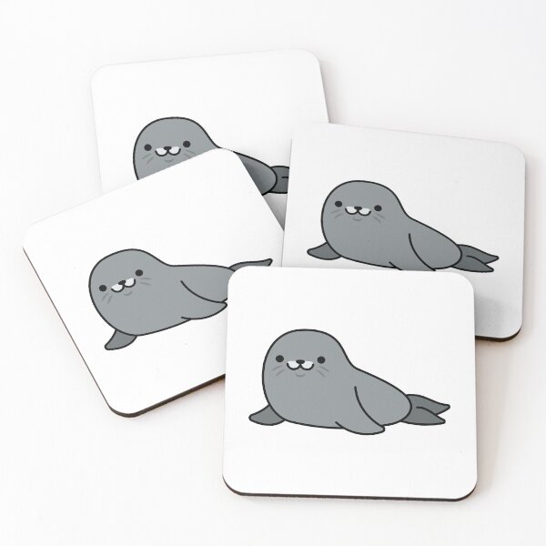 Item preview, Seal designed and sold by SideQuestDoodles.