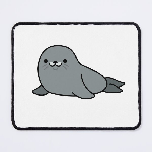 Item preview, Seal designed and sold by SideQuestDoodles.