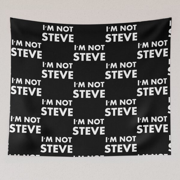 Item preview, I Am Not Steve designed and sold by AbbeyCone22.