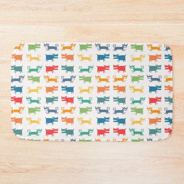 Item preview, Colorful Doggy Pattern designed and sold by PrintSoulDesign.