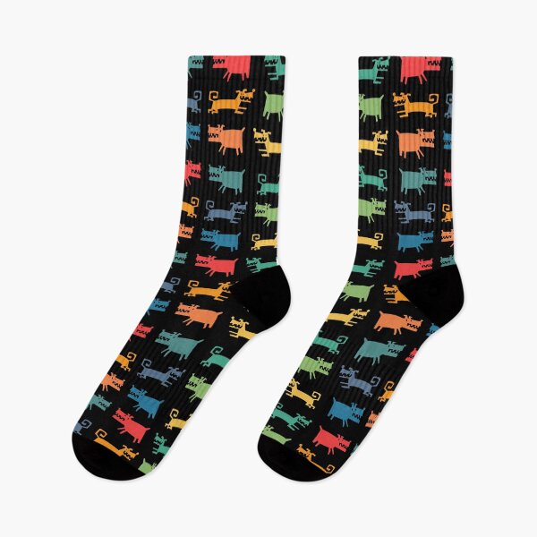 Item preview, Colorful Doggy Pattern designed and sold by PrintSoulDesign.