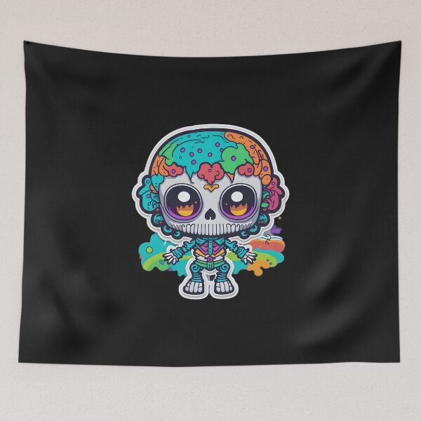 Item preview, Skeleton Halloween Celebration designed and sold by Shiwwa.