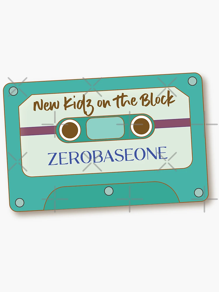ZB1 New Kidz on the Block Cassette (kpop) | Sticker