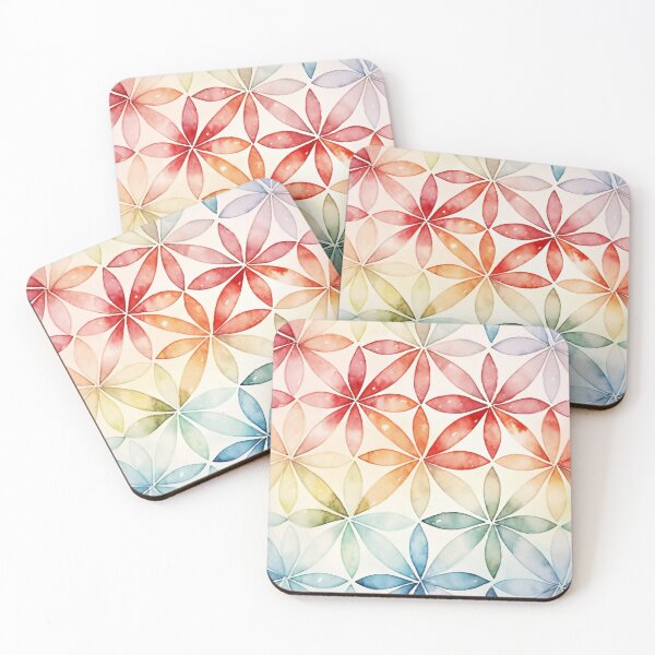 Item preview, Vintage Style Watercolor Patterns #1 designed and sold by omaliai.