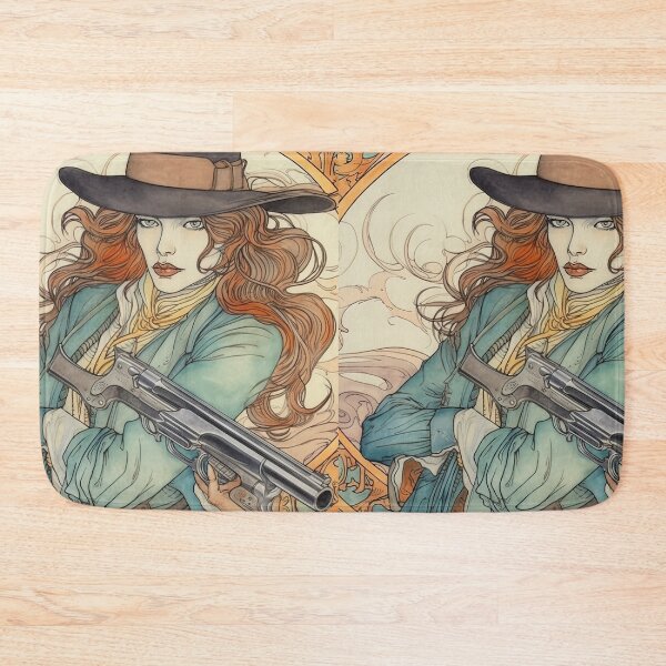 Item preview,  Gunslinger drawing  designed and sold by ComicsFactory.
