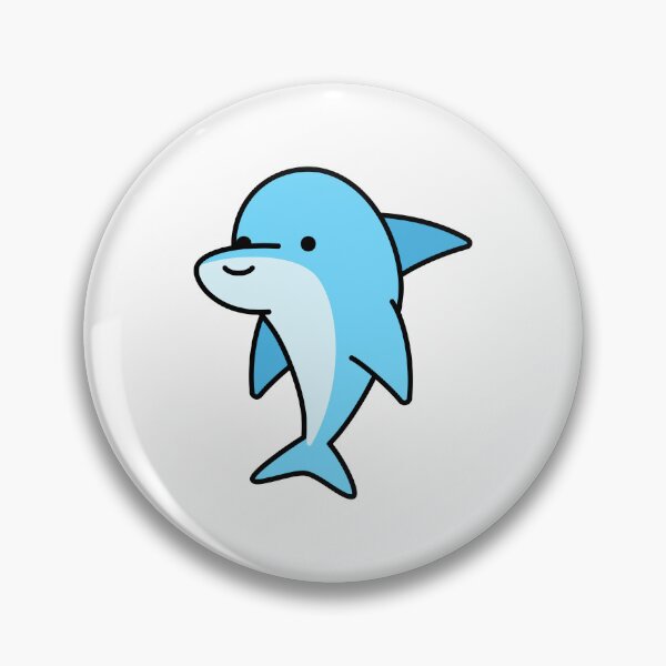 Item preview, Dolphin designed and sold by SideQuestDoodles.