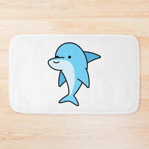 Item preview, Dolphin designed and sold by SideQuestDoodles.