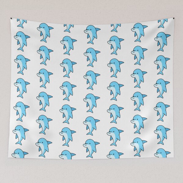 Item preview, Dolphin designed and sold by SideQuestDoodles.