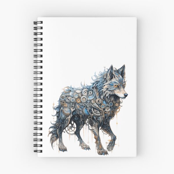 Item preview, Steampunk Wolf made of Clockwork Gears designed and sold by SchorlCraft.