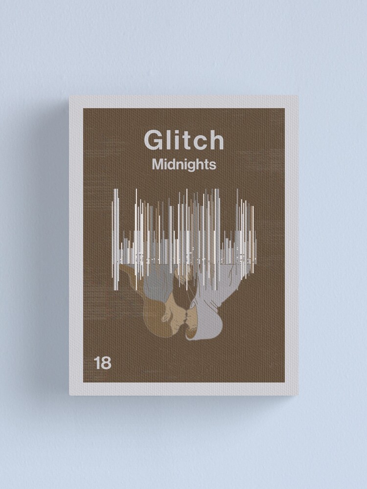 Taylor Swift Glitch Song Poster – Aesthetic Wall Decor