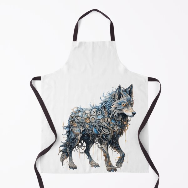 Item preview, Steampunk Wolf made of Clockwork Gears designed and sold by SchorlCraft.