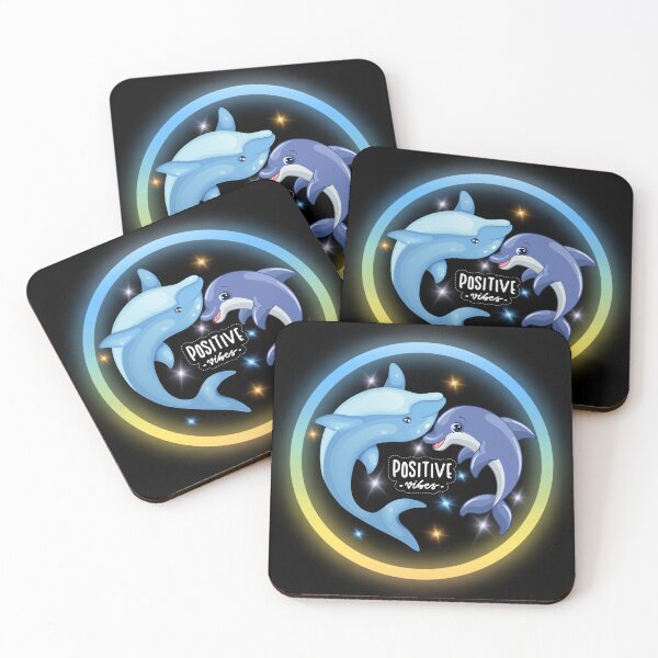 Item preview, Positive Vibes Of Dolphins designed and sold by Monica-Designs.