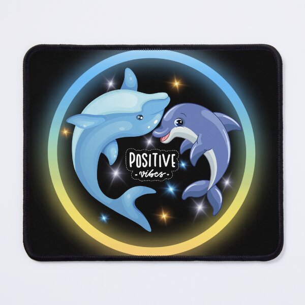 Item preview, Positive Vibes Of Dolphins designed and sold by Monica-Designs.