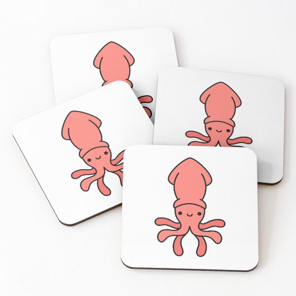 Item preview, Squid designed and sold by SideQuestDoodles.
