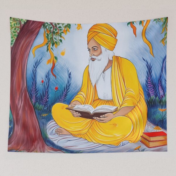 Item preview, Guru Amar Das drawing designed and sold by ComicsFactory.