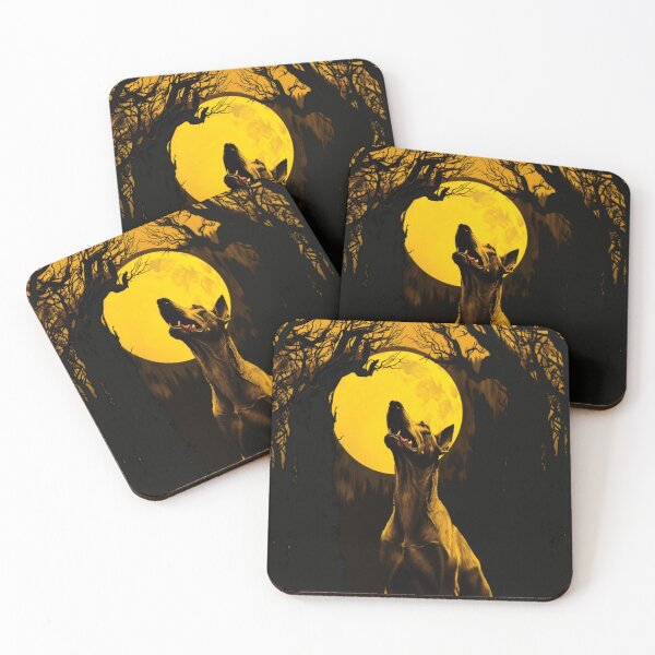 Item preview, Natural Ear Doberman in a Forest Full Moon designed and sold by Filmharmony.