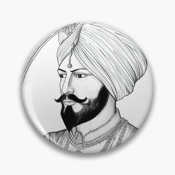 Item preview, Guru Gobind Singh drawing designed and sold by ComicsFactory.