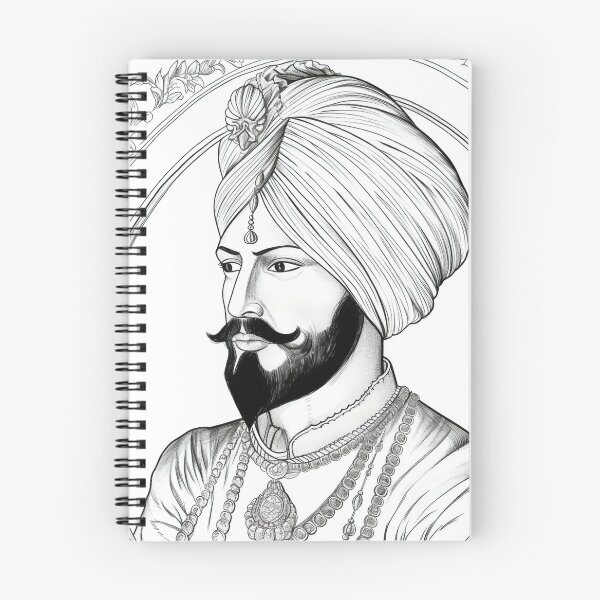 Item preview, Guru Gobind Singh drawing designed and sold by ComicsFactory.