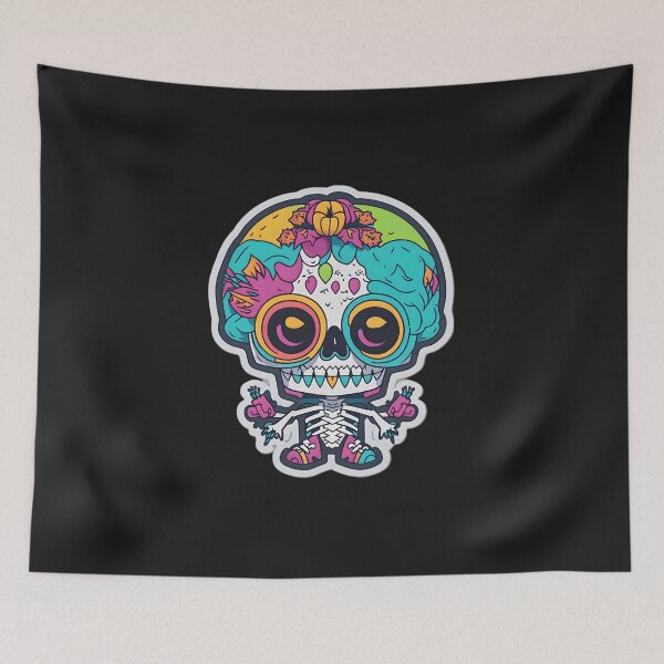 Item preview, Skeleton Halloween Celebration designed and sold by Shiwwa.