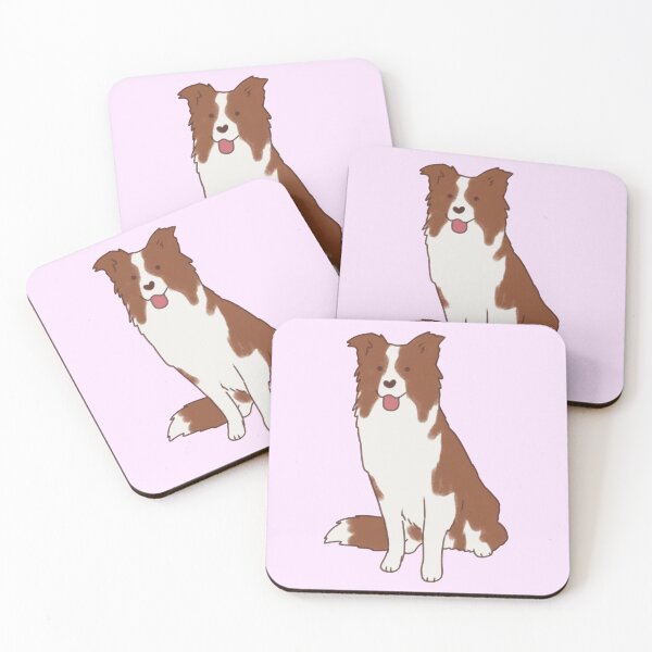 Item preview, Brown border collie dog  designed and sold by Mayarart.