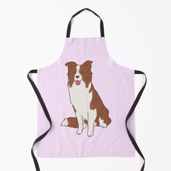 Item preview, Brown border collie dog designed and sold by Mayarart.