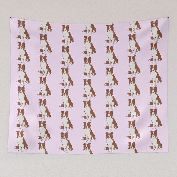 Item preview, Brown border collie dog  designed and sold by Mayarart.