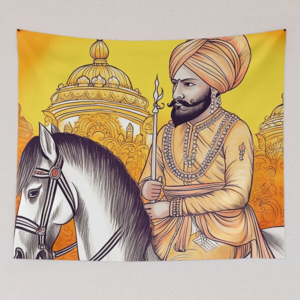 Item preview, Guru Gobind Singh drawing designed and sold by ComicsFactory.