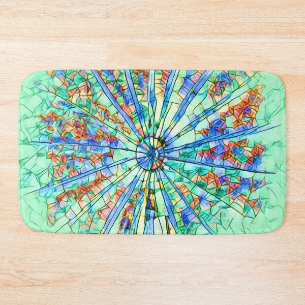 Item preview, WHEEL IN A WHEEL - (in green) designed and sold by RiverDeeDesigns.