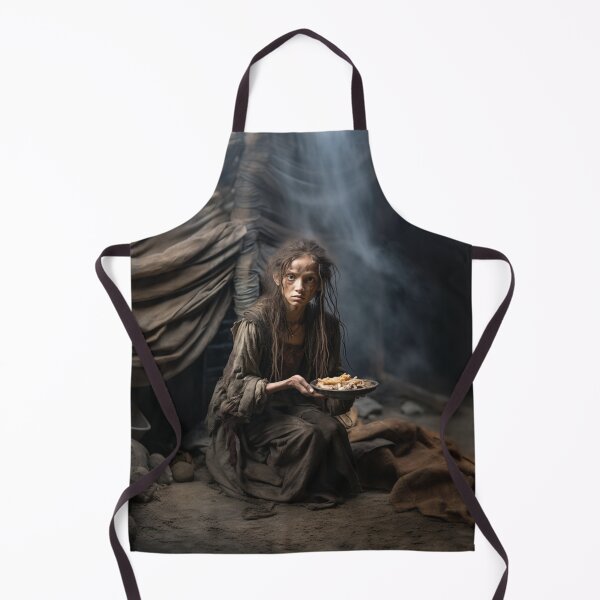 Item preview, Starving Skinny Beggar Girl # 1 designed and sold by Demonik-Art.