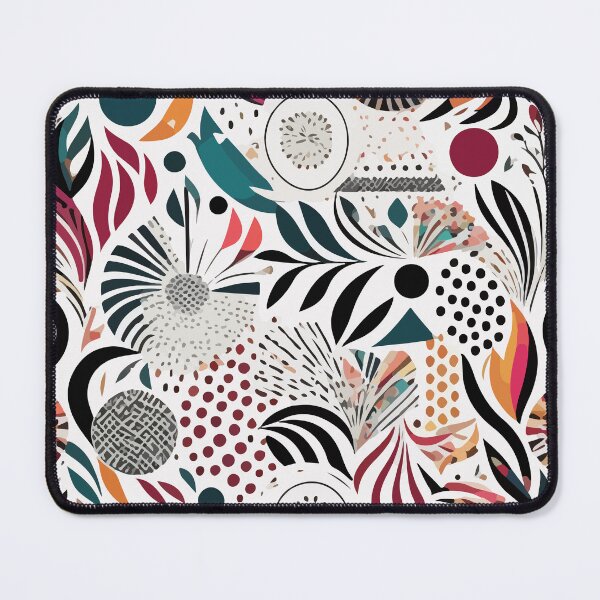 Item preview, Geometric abstract shapes pattern designed and sold by LIRAZ ZIV.
