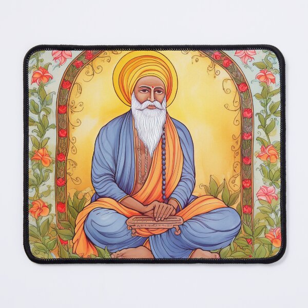 Item preview, Guru Nanak drawing  designed and sold by ComicsFactory.
