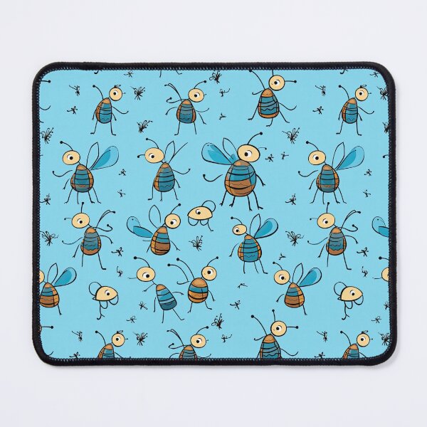 Item preview, winged insect seamless designed and sold by NatthyDesign.