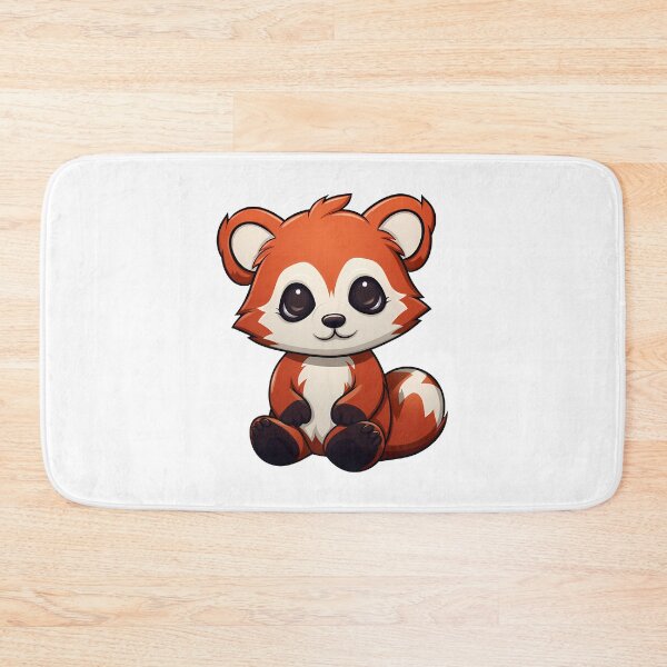 Item preview, Cute Little Red Panda, Cartoon Style designed and sold by Vansky-Art.