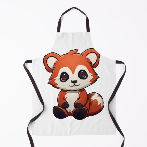 Item preview, Cute Little Red Panda, Cartoon Style designed and sold by Vansky-Art.