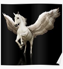 Mythical Pegasus Poster