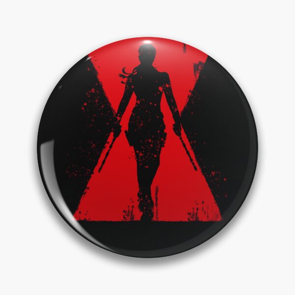 Artikelvorschau, Natasha Black Widow Emblem Poster entworfen und verkauft von JamesMarkey86.
