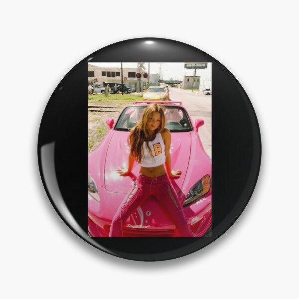 Item preview, DEVON AOKI PINK RACE CAR POSTER designed and sold by CatinaReicher.