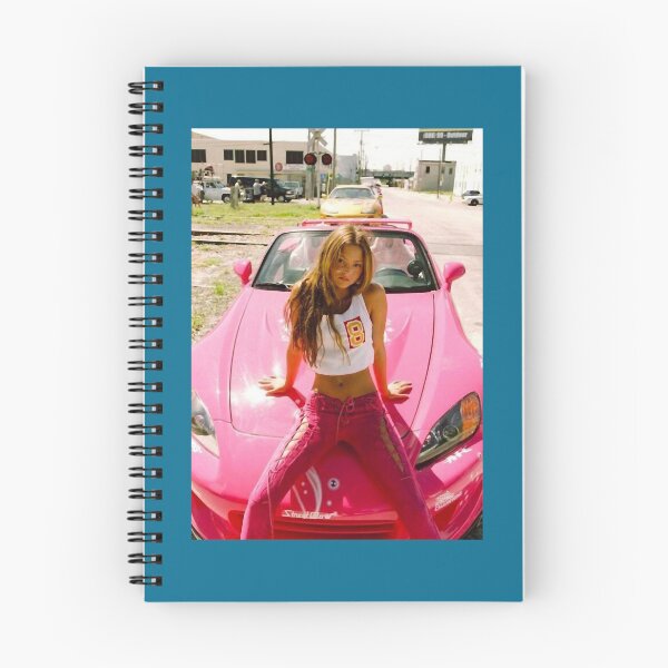 Item preview, DEVON AOKI PINK RACE CAR POSTER designed and sold by CatinaReicher.