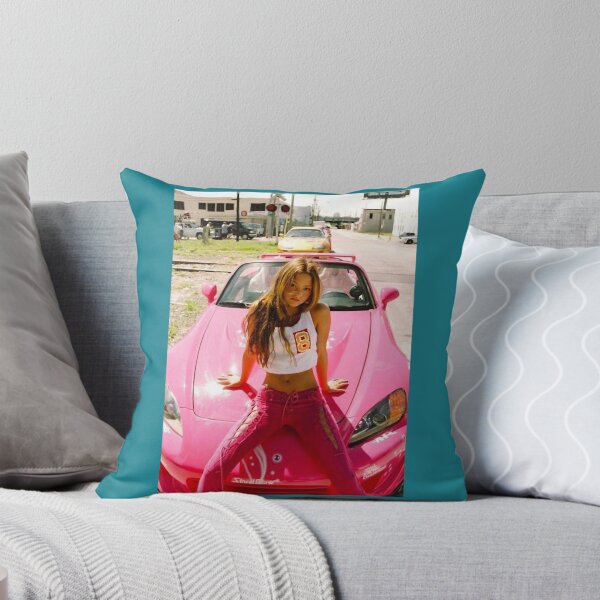 Item preview, DEVON AOKI PINK RACE CAR POSTER designed and sold by CatinaReicher.