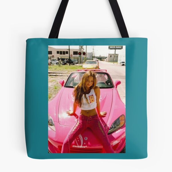 Item preview, DEVON AOKI PINK RACE CAR POSTER designed and sold by CatinaReicher.