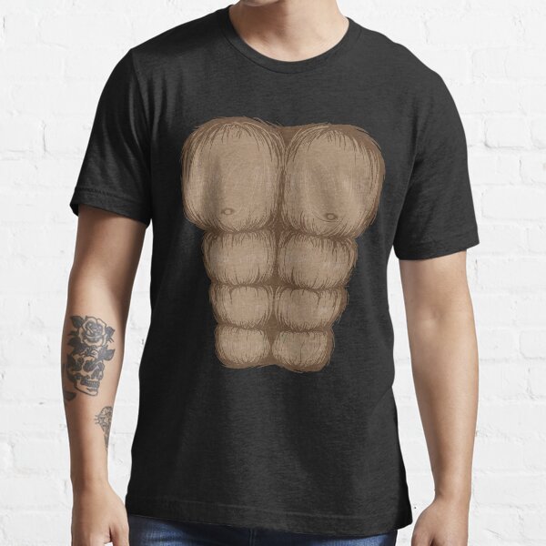 Gorilla Chest, Sixpack, Hairy, Monkey, gift' Men's T-Shirt