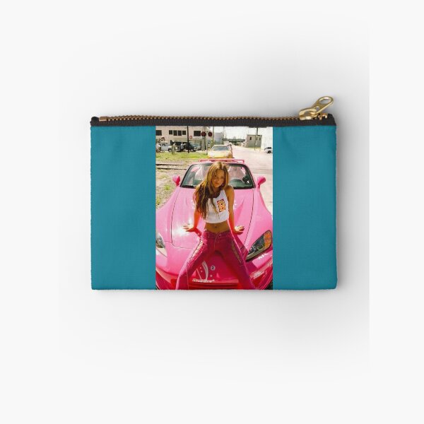 Item preview, DEVON AOKI PINK RACE CAR POSTER designed and sold by CatinaReicher.