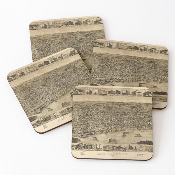 Item preview, Memphis, Tennessee (1887) designed and sold by allhistory.