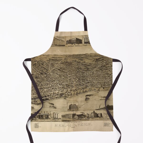 Item preview, Memphis, Tennessee (1887) designed and sold by allhistory.